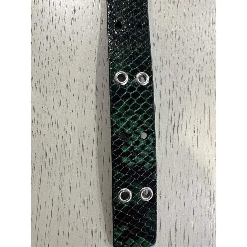 J. Crew Green Reptile Textured Accessory - Picture 10 of 12